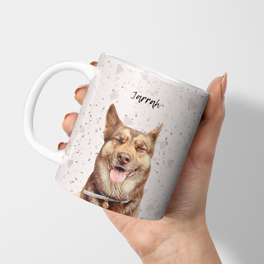 Studio soph photo art - custom gifts. pet portrait, personalised mug. colourful gift for pet lovers